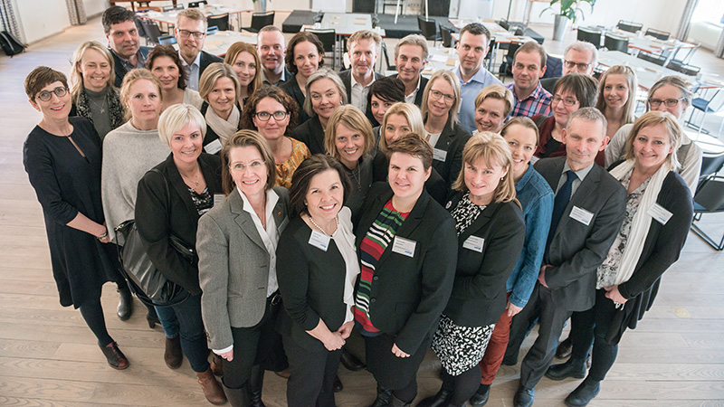 Gruppbild Qraftsamling