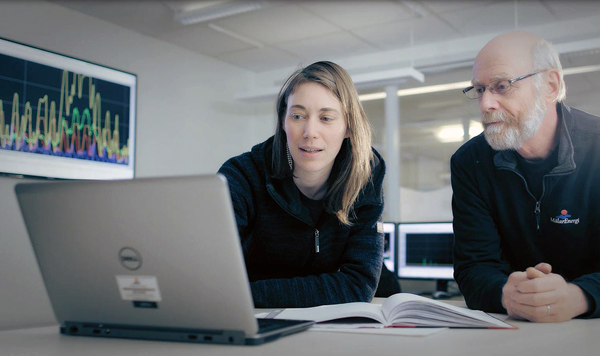 Mälarenergi arbetar strategiskt med automation. Ett första steg har varit att regleroptimera luftningen av biobassängerna på avloppsreningsverket.