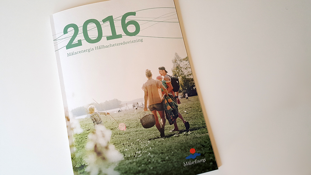 Varje år utser kunskaps- och medieföretaget Aktuell Hållbarhet Årets bästa hållbarhetsredovisning. 2017 tog Mälarenergi hem segern.