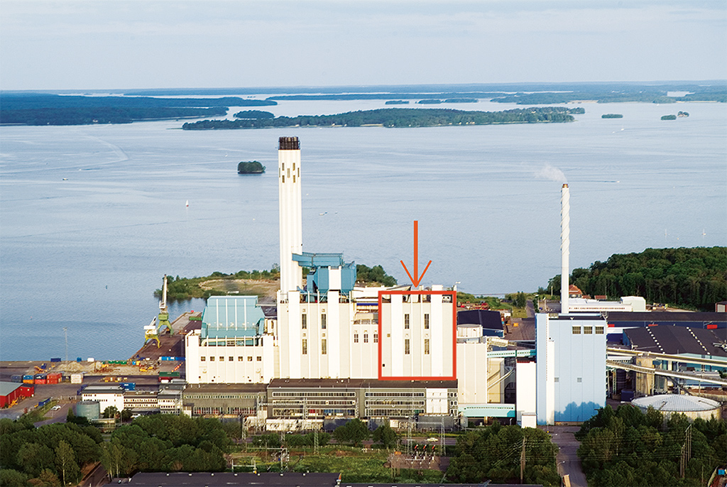 Mälarenergis kraftvärmeverk.